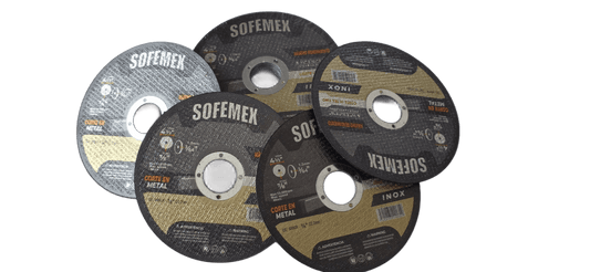 Pack 25 Discos de Corte para Acero Inoxidable - Alto Rendimiento (4 1/2") SOFEMEX